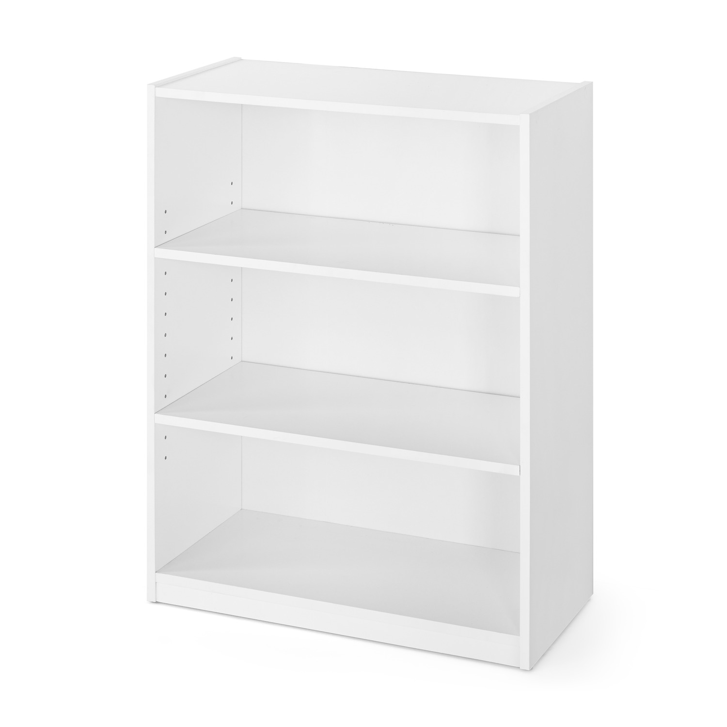 31" 3-shelf Bookcase , Showcase, Book Shelf ,adjustable Shelves, White