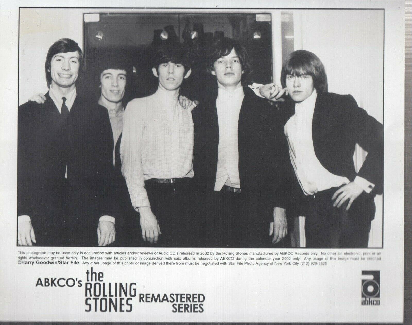 The Rolling Stones Press Photo