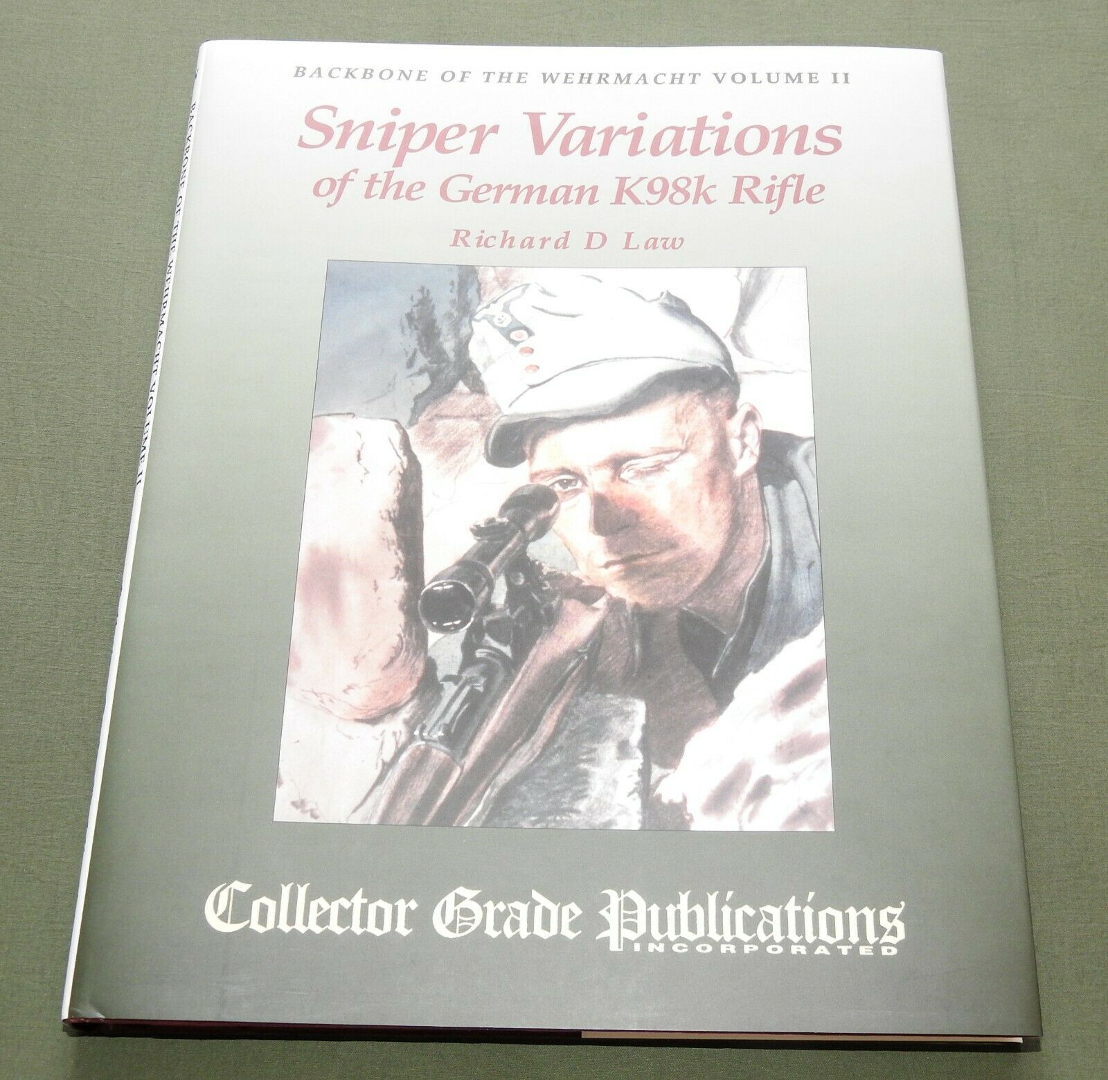 "backbone Of The Wehrmacht Volume 2" German Ww2 K-98 Sniper Rifle Reference Book