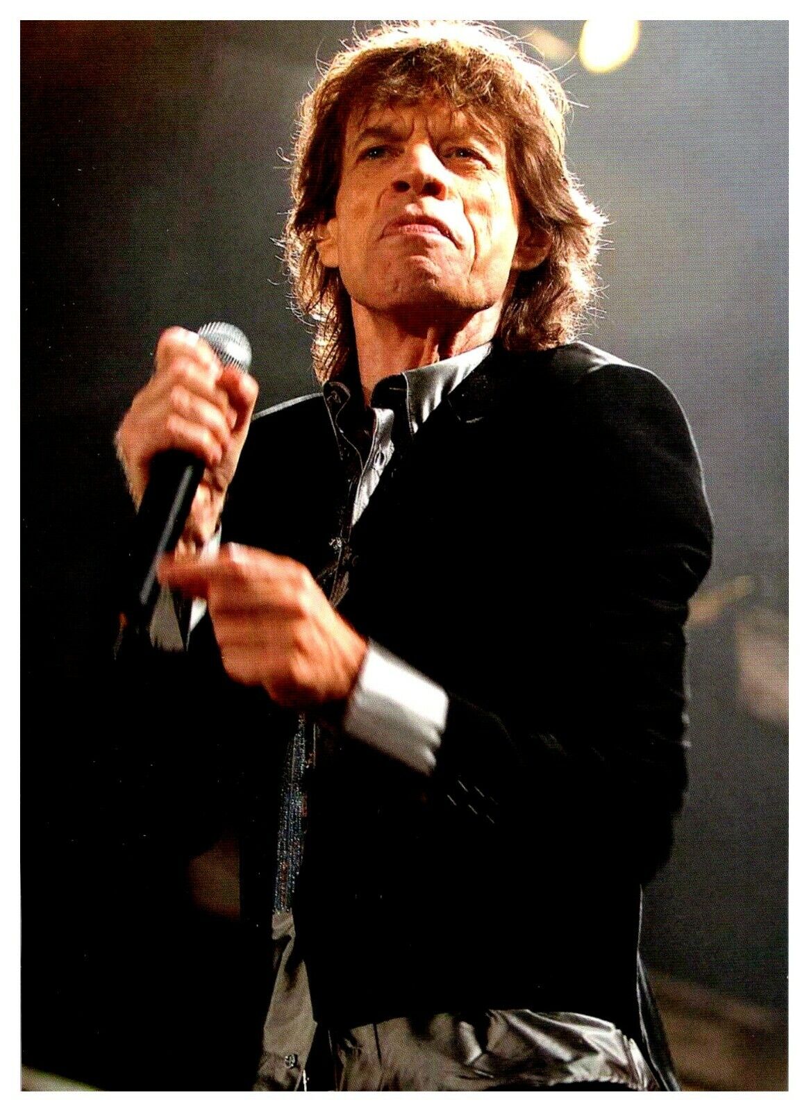Mick Jagger The Rolling Stones 4.5" X 6" Photo Book Magazine Clipping Gh9