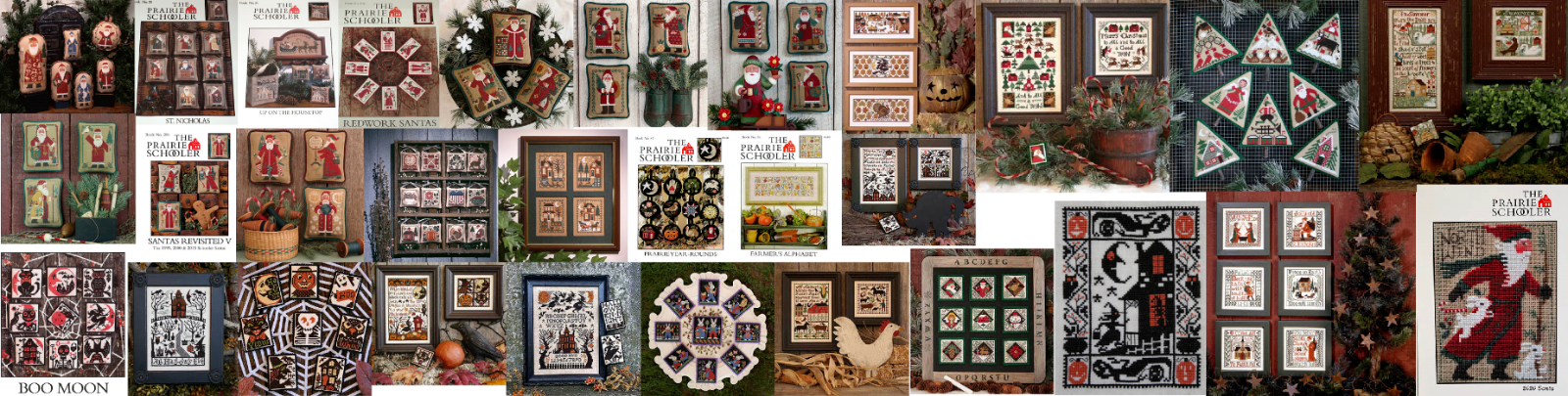 Prairie Schooler Counted Cross Stitch Patterns You Choose Santas Halloween