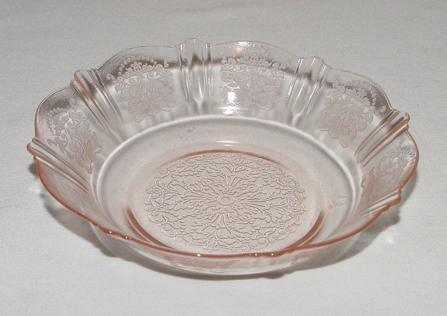 Perfect Vintage Pink "american Sweetheart" 6 Inch Cereal Bowl!!