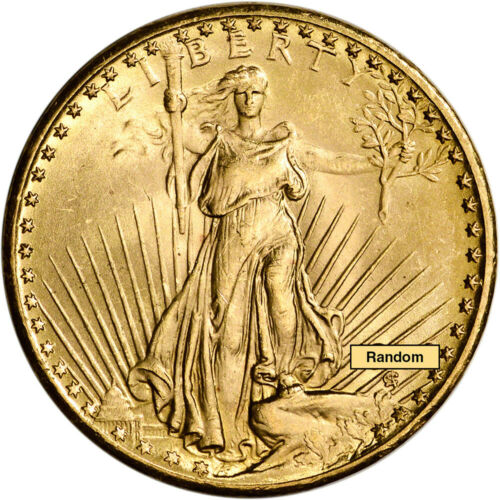 Us Gold $20 Saint-gaudens Double Eagle - Brilliant Uncirculated - Random Date