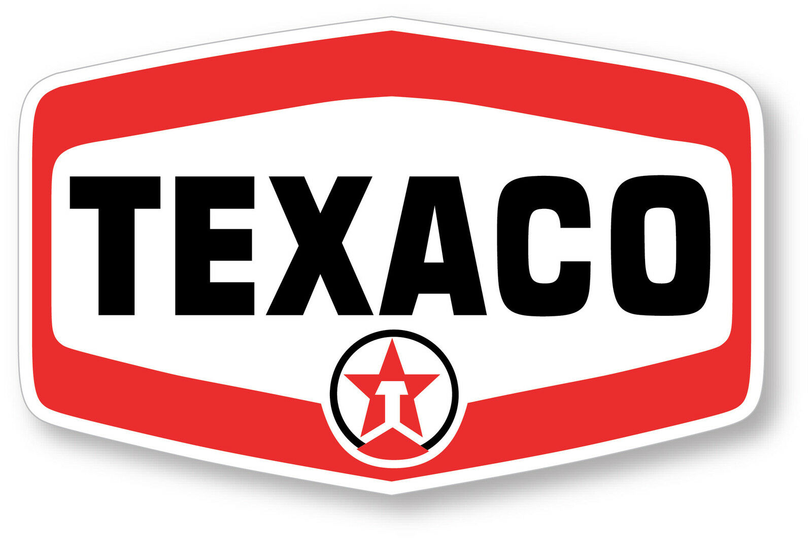 Texaco V2 Super High Gloss Outdoor 4 Inch Decal Sticker Outdoor Us Made