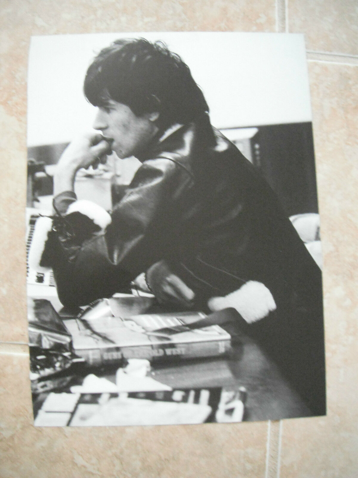 Rolling Stones Keith Richards Vtg Candid Coffee Table Book Photo #14