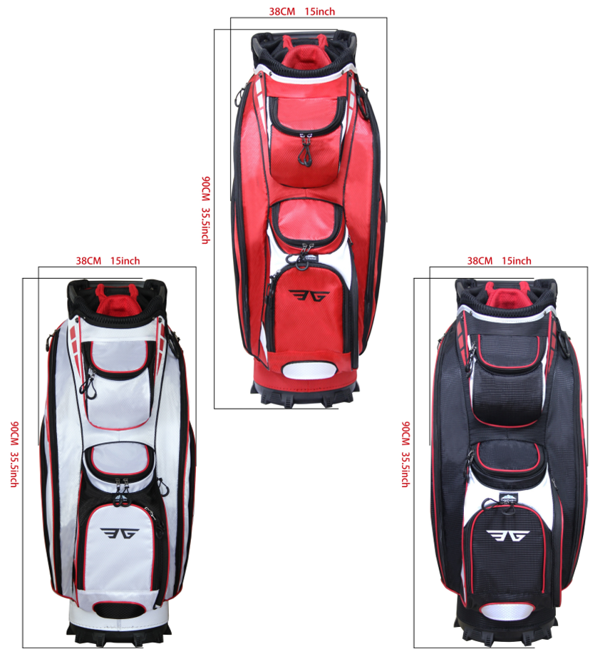 Eg Eagole 14 Way Full Length Divider,10 Pockets (1 Beverage Cool)golf Cart Bag