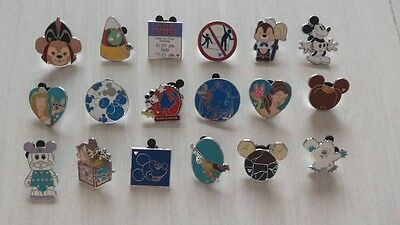 ~! 100 Mickey Disney Collectible Trading Pins Lot! 100% Tradable! Hm Cast Le~!