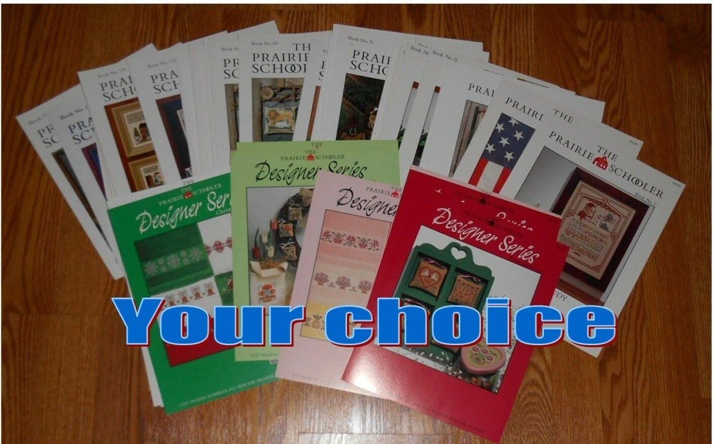Prairie Schooler Counted Cross Stitch Charts Cardstock - Your Choice