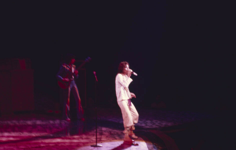 The Rolling Stones Vintage Concert Photo 35mm Transparency Slide Mick Jagger