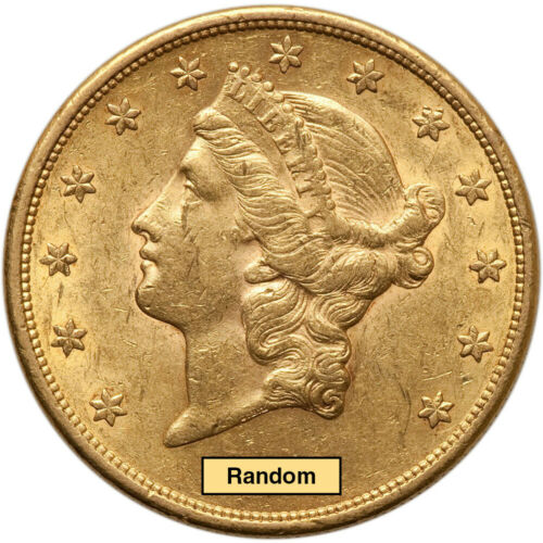 Us Gold $20 Liberty Head Double Eagle - Xf Condition - Random Date