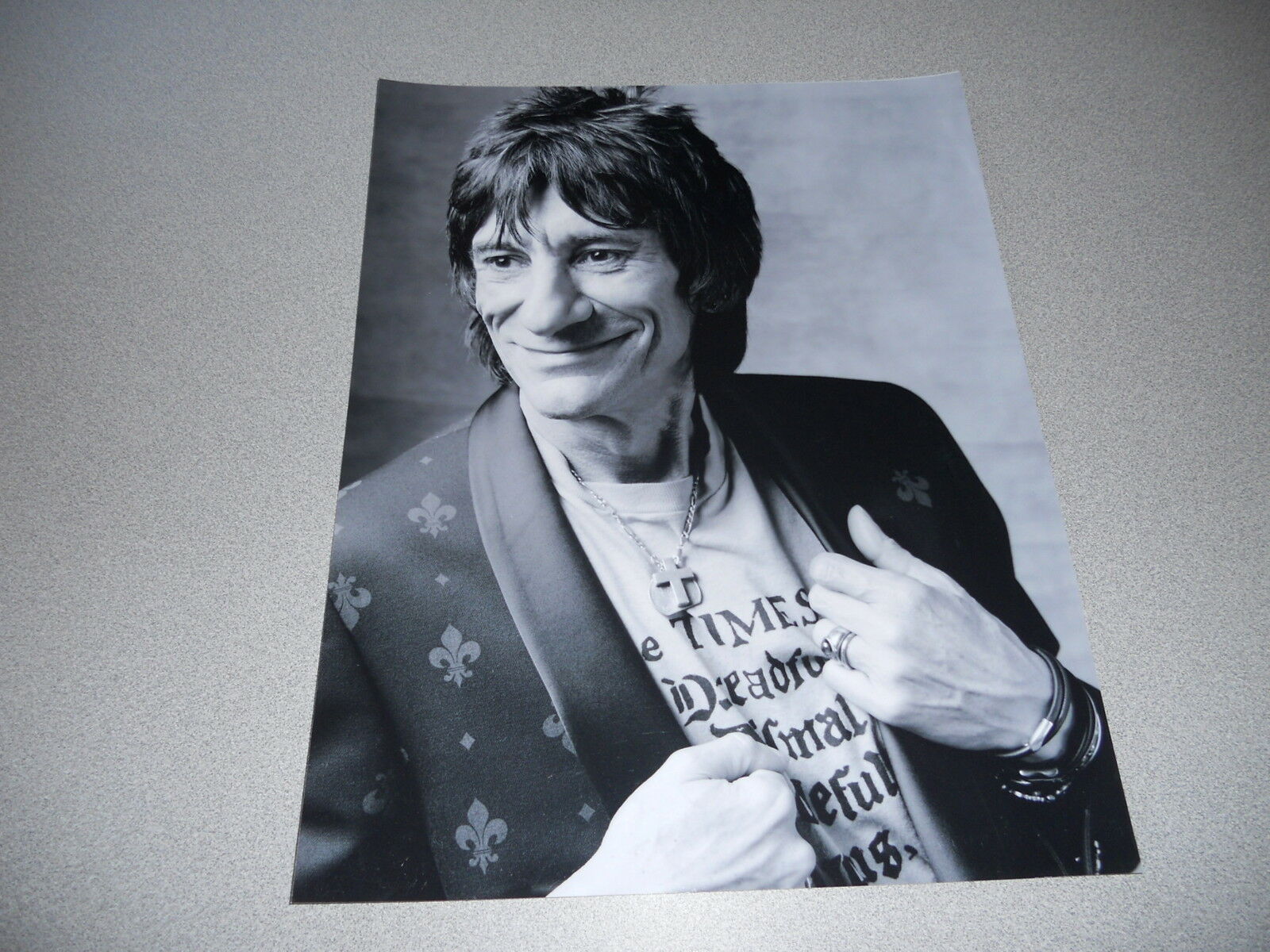 Ron Wood Rolling Stones 11x14 Promo Live Photo #2 Cd Lp