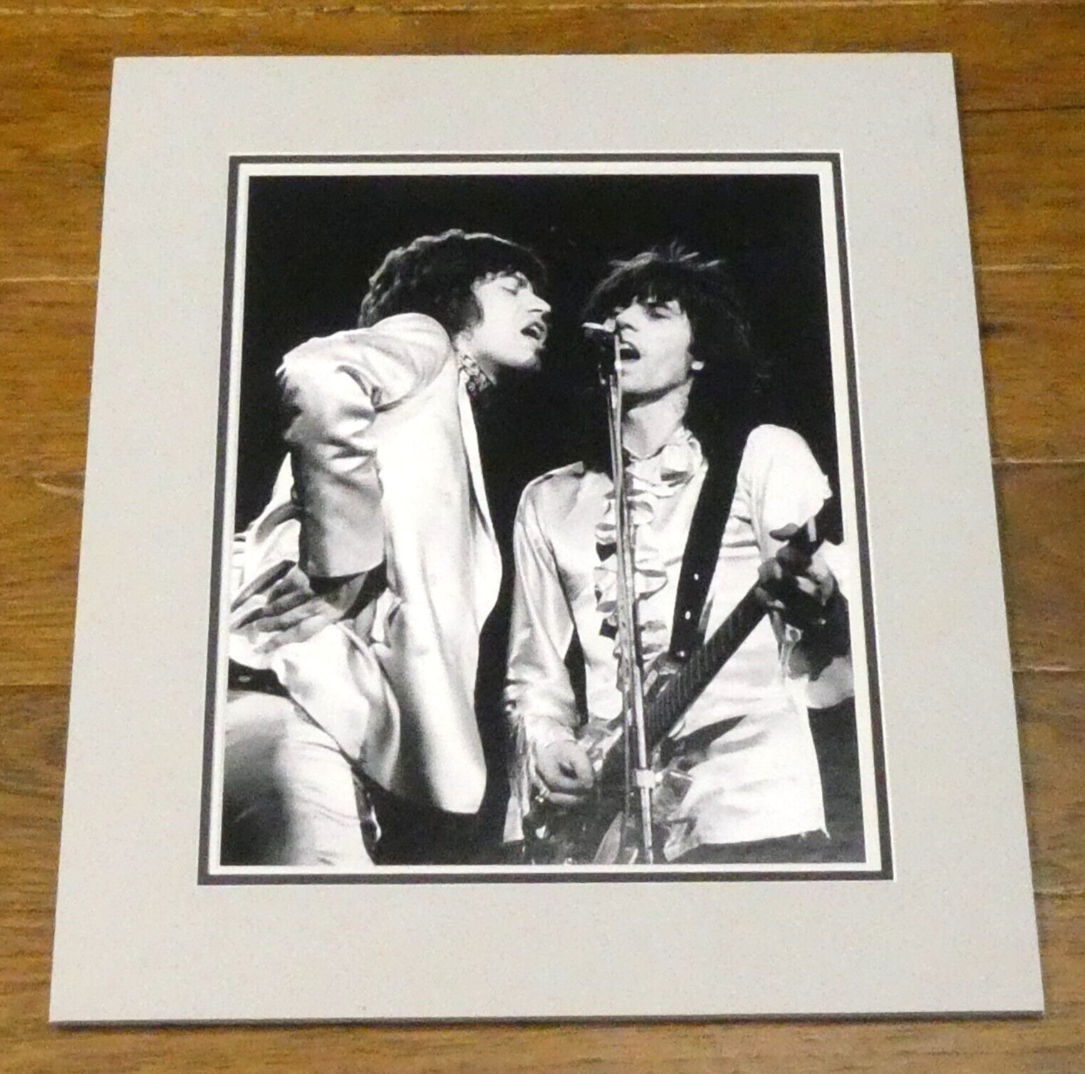 Rolling Stones Original Photo Matted 15.75 X 18.75